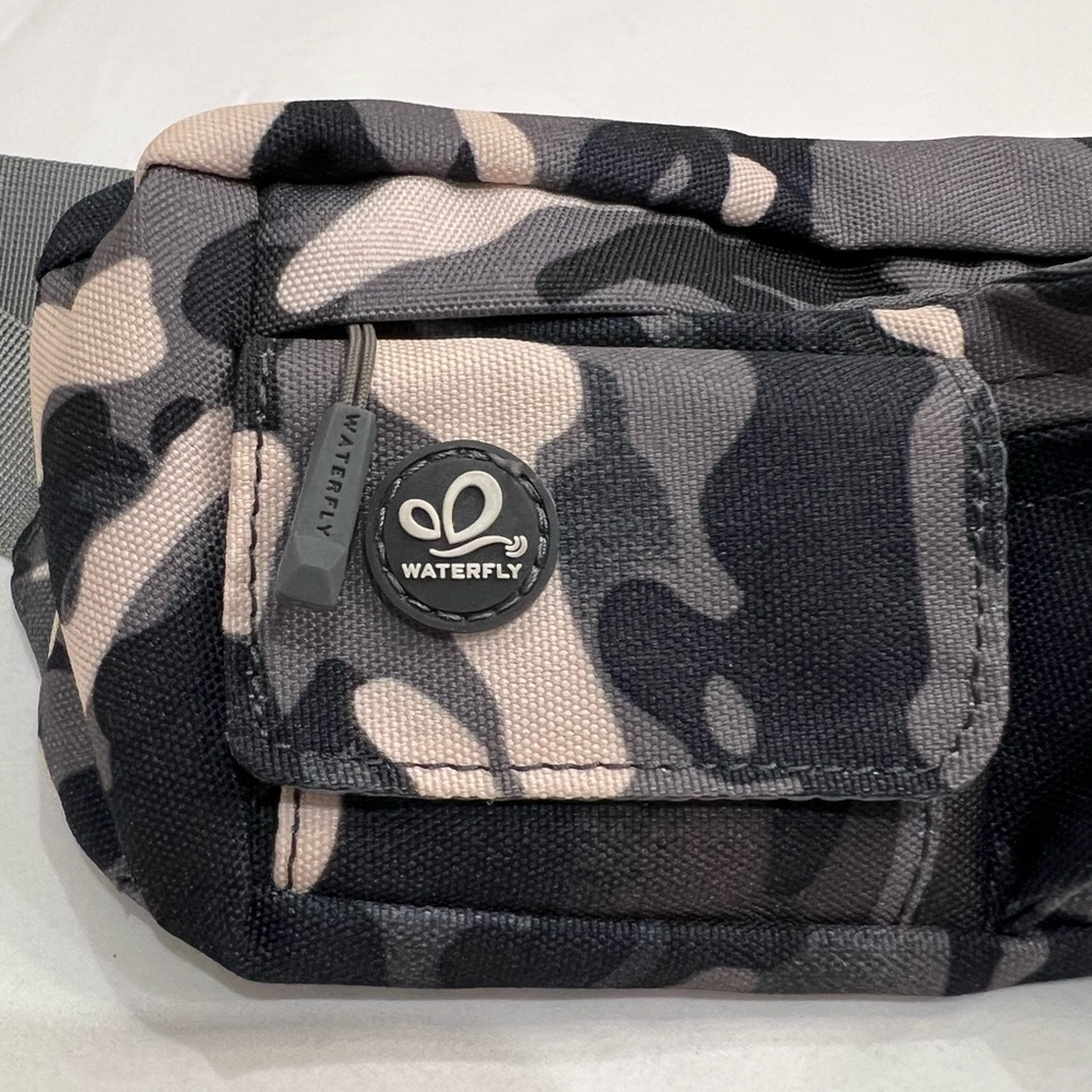 WATERFLY Fanny Pack for Women Men Water Resistant Belt Bag 4 Pockets - Picture 10 of 13